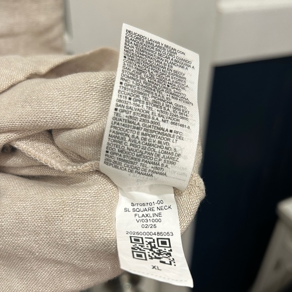 NEW with tags! Old Navy Linen Blend Square Neck Mini Dress - Picture 14 of 16